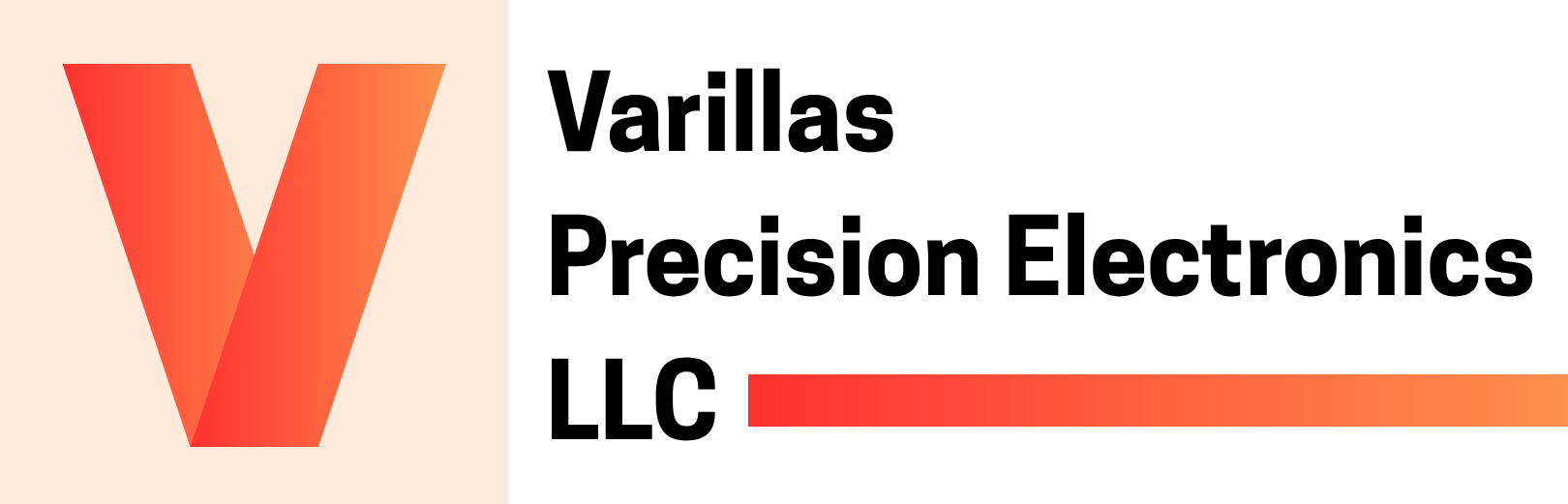 This is the Official Logo of Varillas Precision Electronics.
