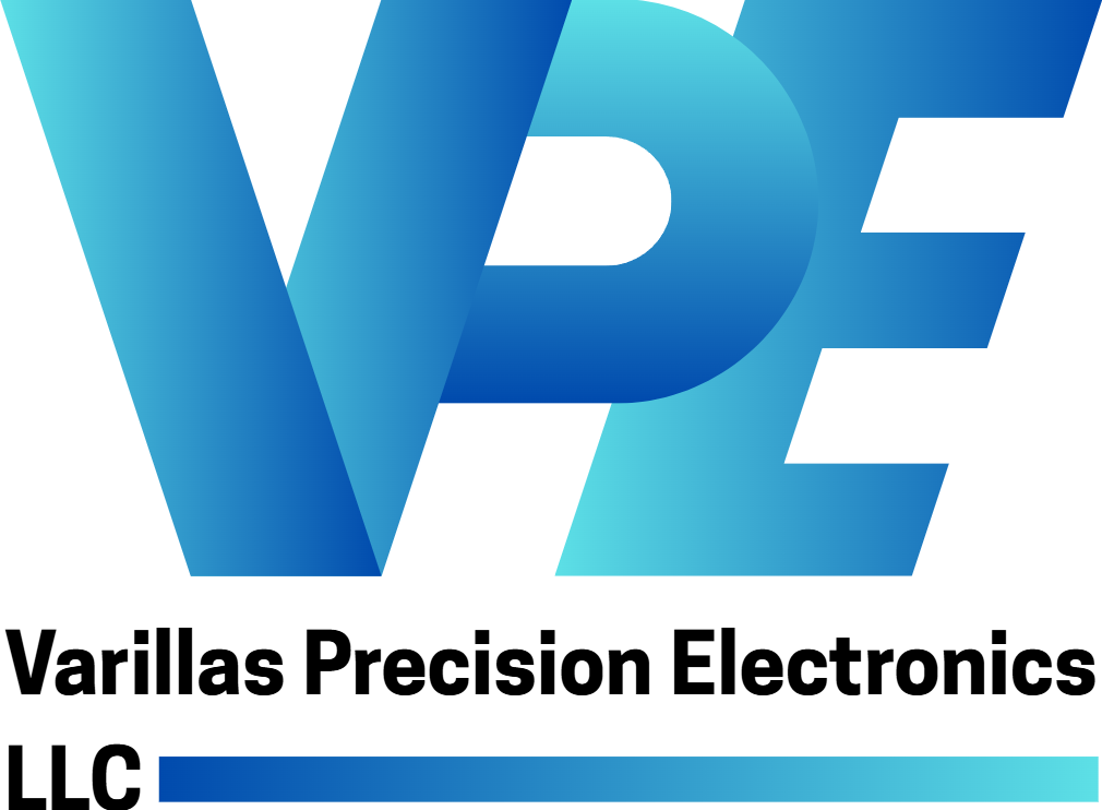 This is the Official Logo of Varillas Precision Electronics.
